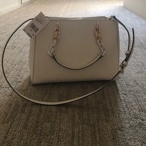 Michael Kors Cynthia Leather Satchel